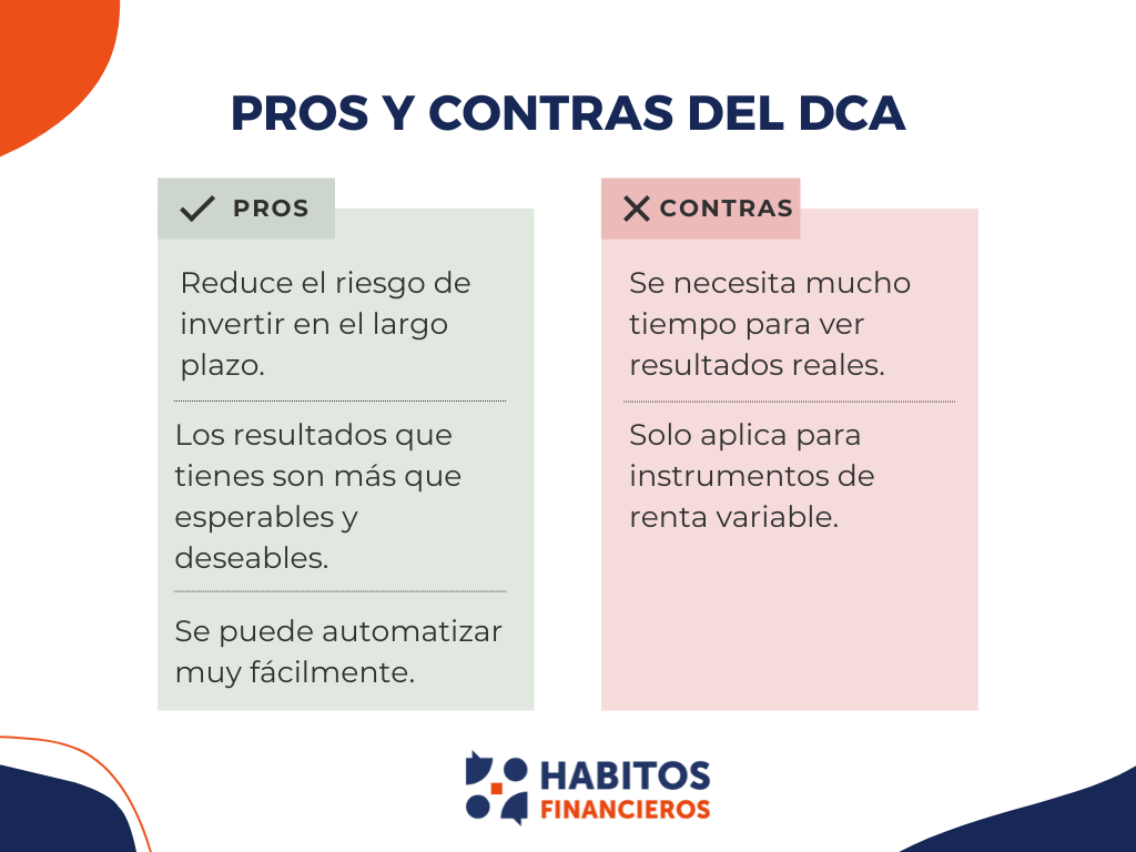 Ventajas y desventajas del Dollar Cost Averaging